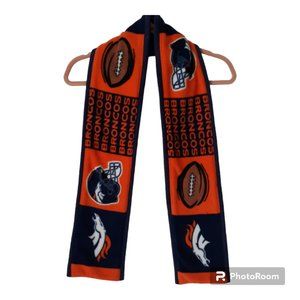Fleece Denver Bronco Scarf